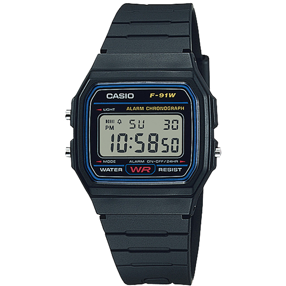 Casio F-91W product view