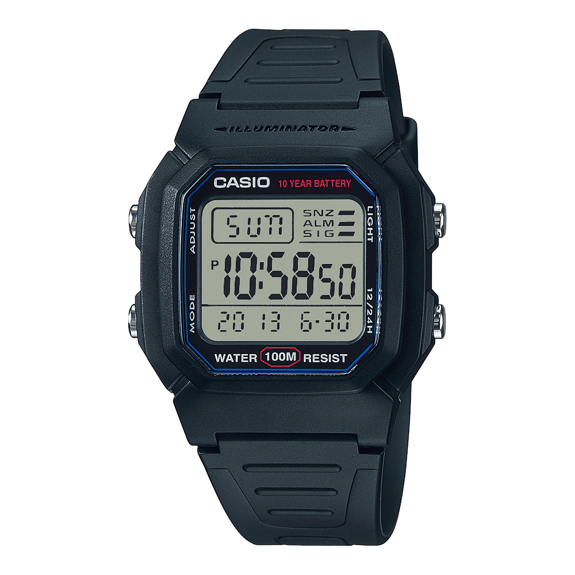 Casio W800H product view