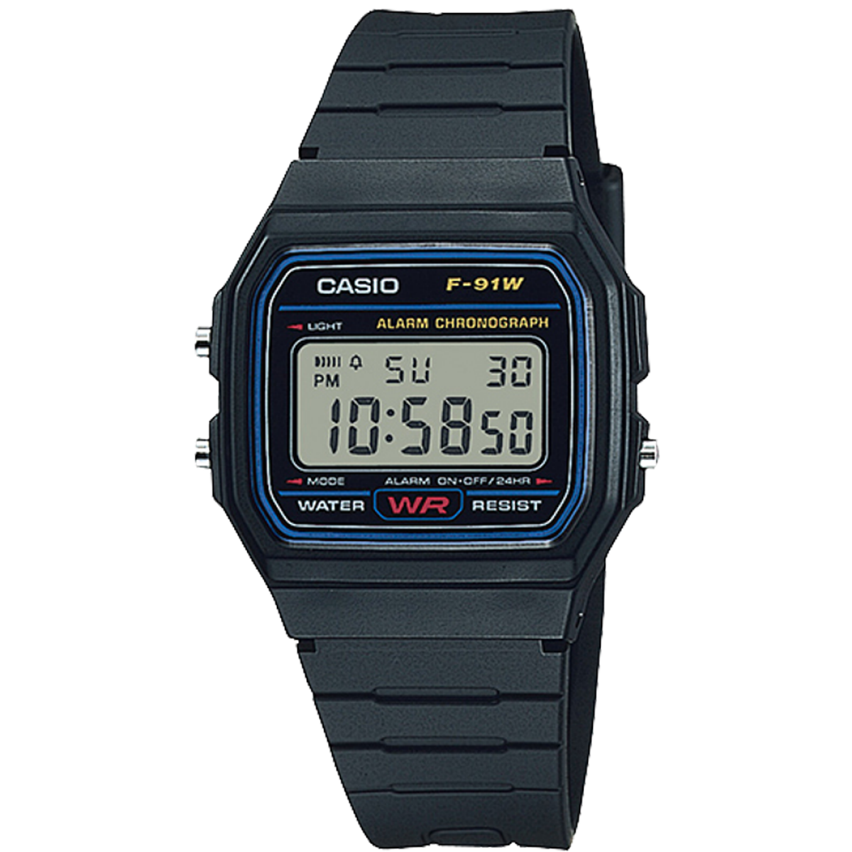 Casio F-91W product view