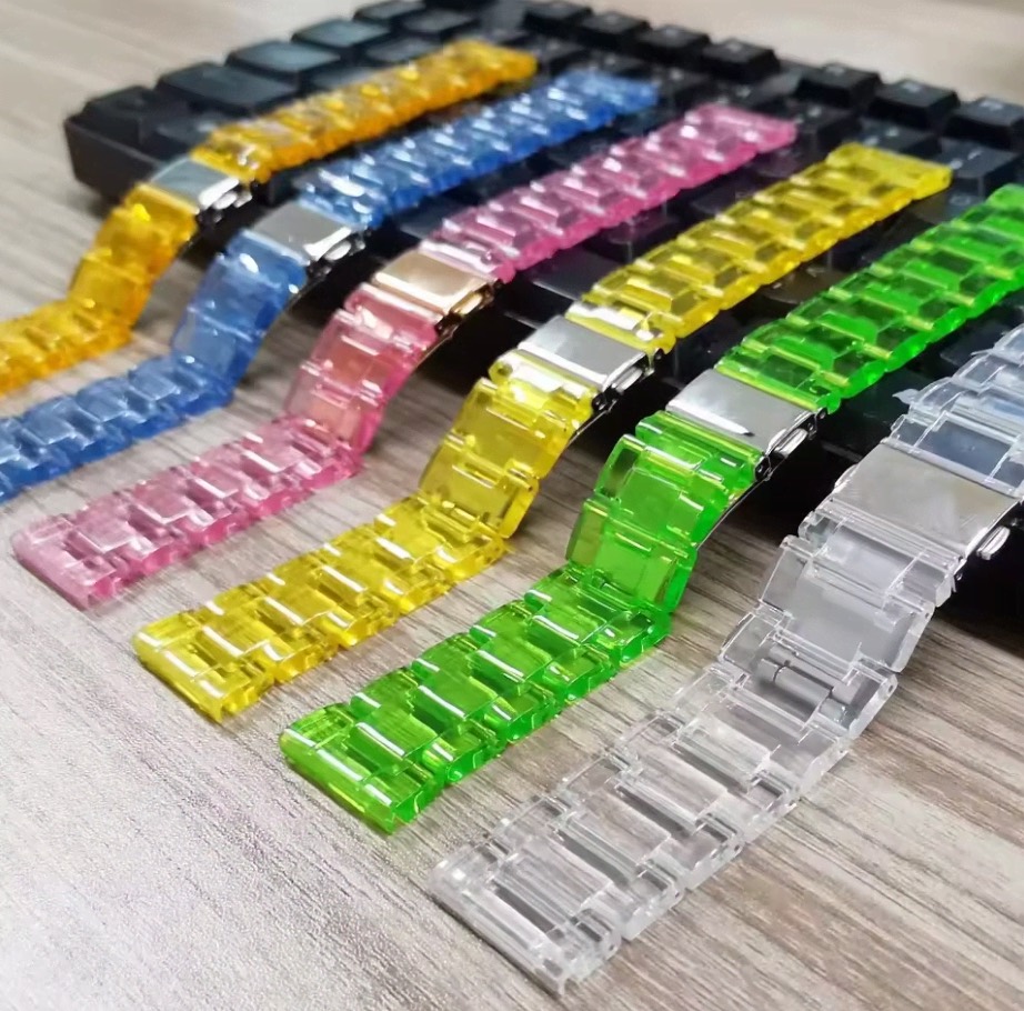 Shop Transparent Rainbow Bracelet Straps product view