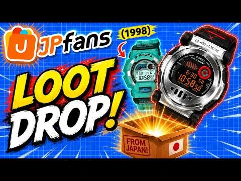 My JPfans video with the Jason and Glacier G-Shocks