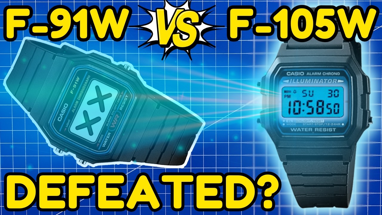 GOAT Reviews video thumbnail for Casio F-105W