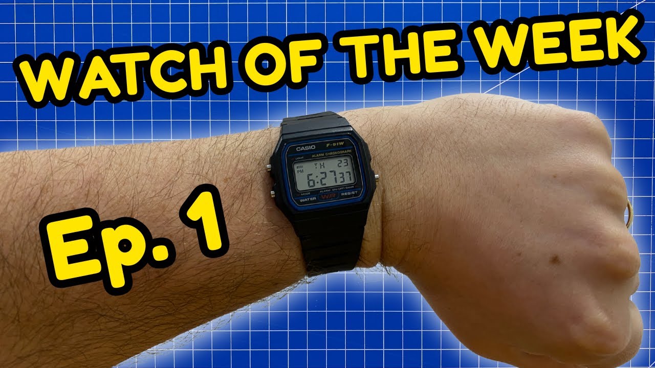 GOAT Reviews video thumbnail for Casio F-91W