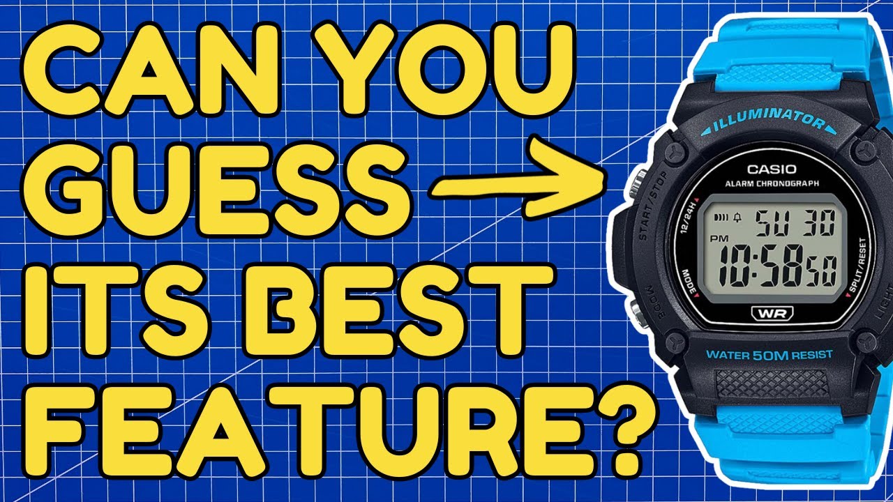 GOAT Reviews video thumbnail for Casio W-219H