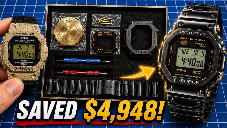 MR-G watch build video thumbnail