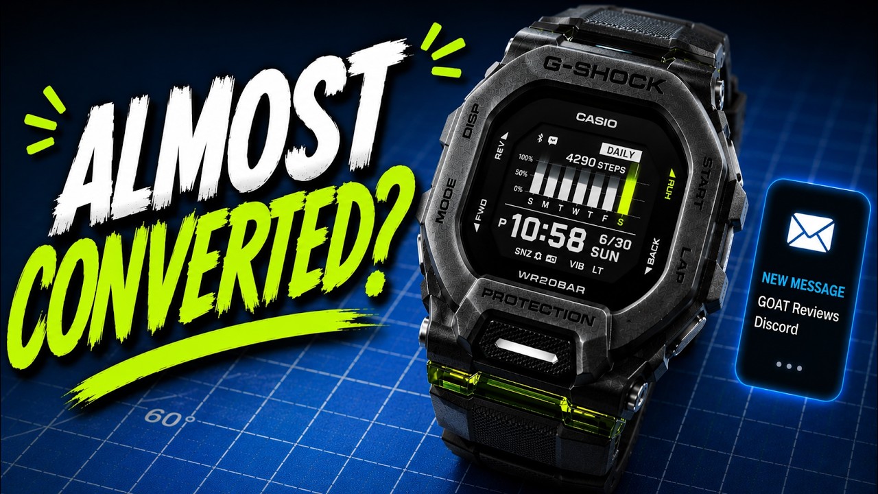 GOAT Reviews video thumbnail for G-Shock GBD-200