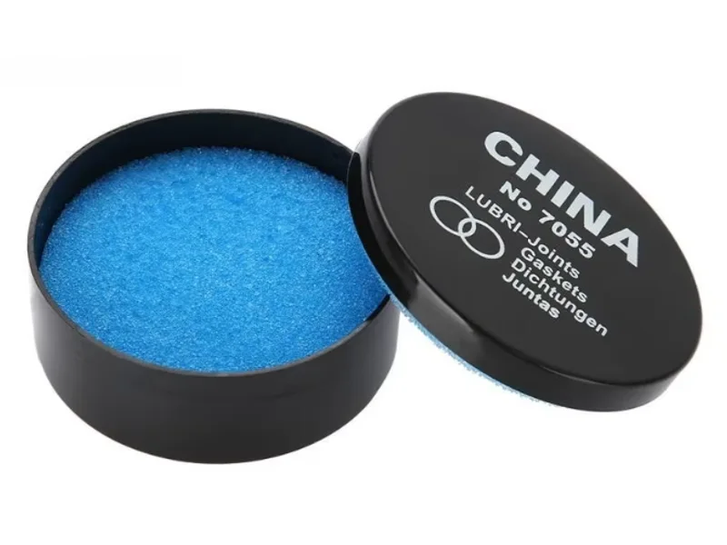 Lubri-Joints gasket grease in an open round applicator