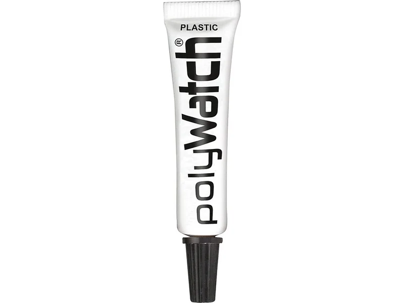 Polywatch polish for plastic watch crystals