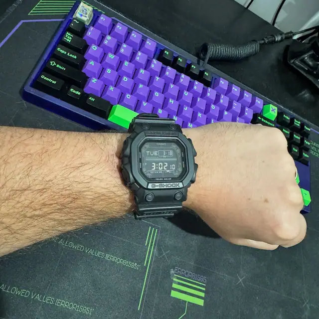 G-Shock King GX-56BB worn on a wrist